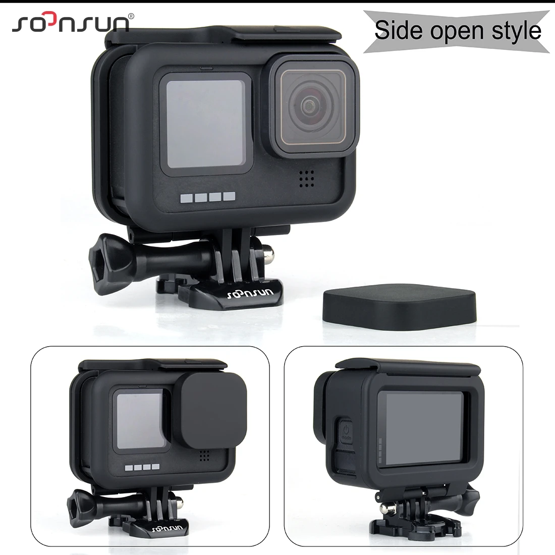 SOONSUN защитный чехол-рамка с двойным креплением для холодной обуви + Крышка