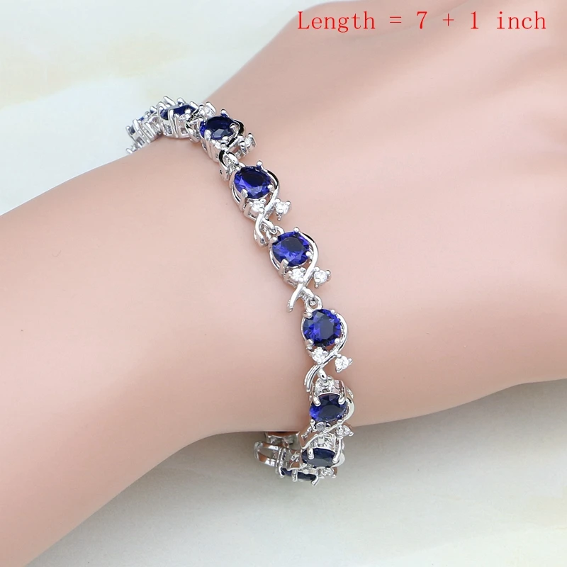 Комплект из колье и серёг серебра 925 пробы | Украшения аксессуары