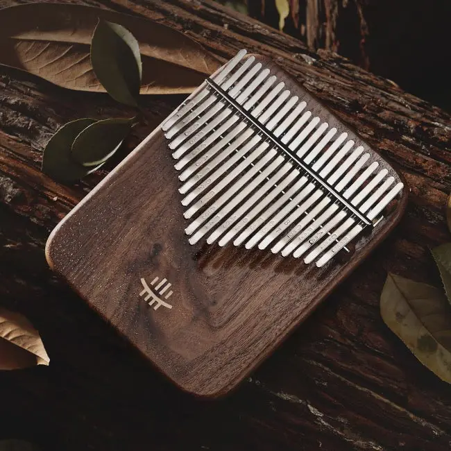 Hluru A 17 21 keys Thumb Piano High-end Kalimba Black walnut Phoebe Zhennan S Lee Nanmu Musical instrument solid panel Xylophone