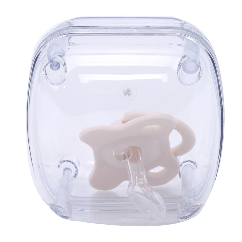 

Baby Pacifier Ring Holder Drop Resistant Belt Soothing Toddler Chewable Comfort Appease Nipple Flat Teat Pacifier Clip