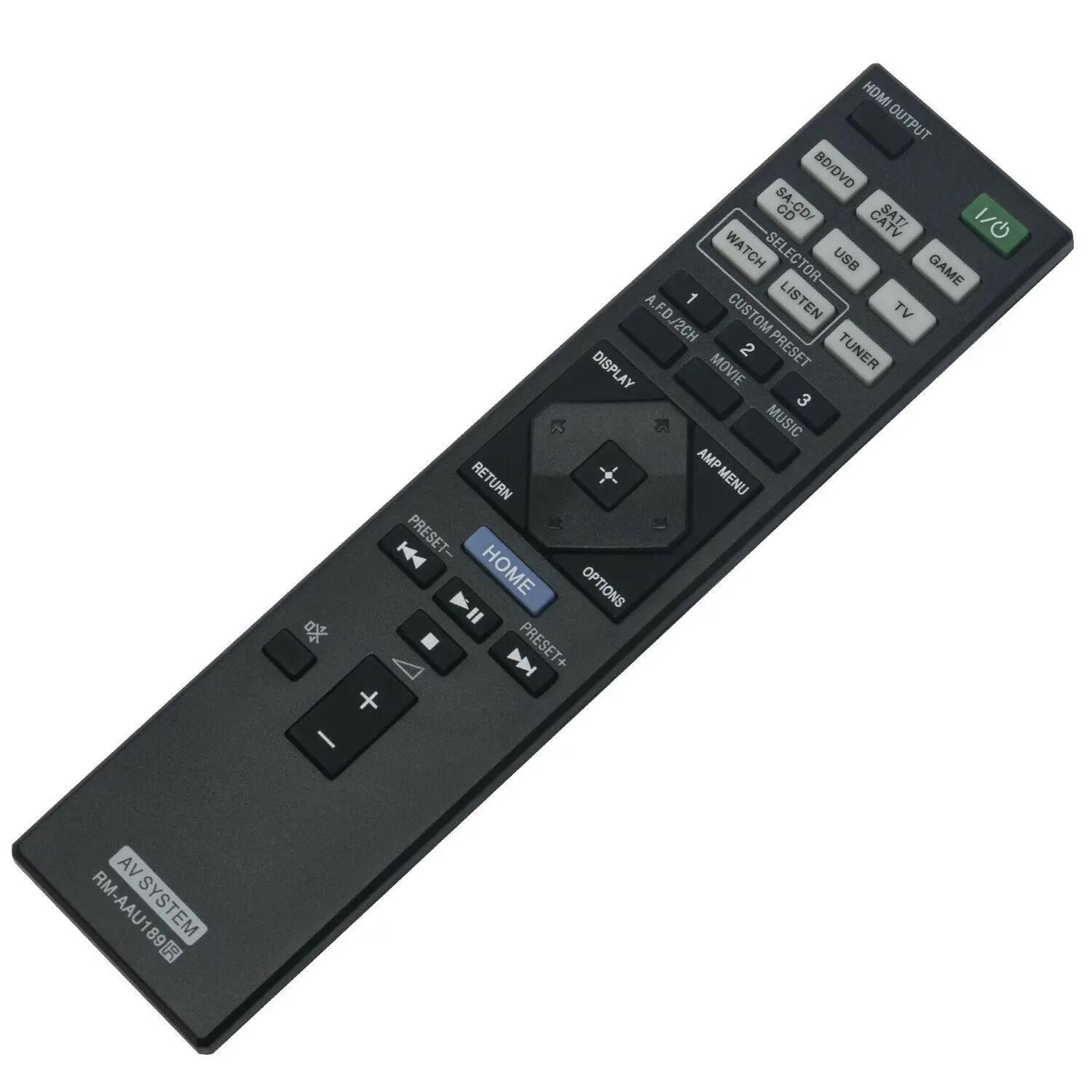 Сменный пульт дистанционного управления для AV-приемника Sony HT-DDW3500, STR-DH830, STR-DH750, STR-DH710, STR-DH520, STR-KS470, HT-SS380, STR-KS380