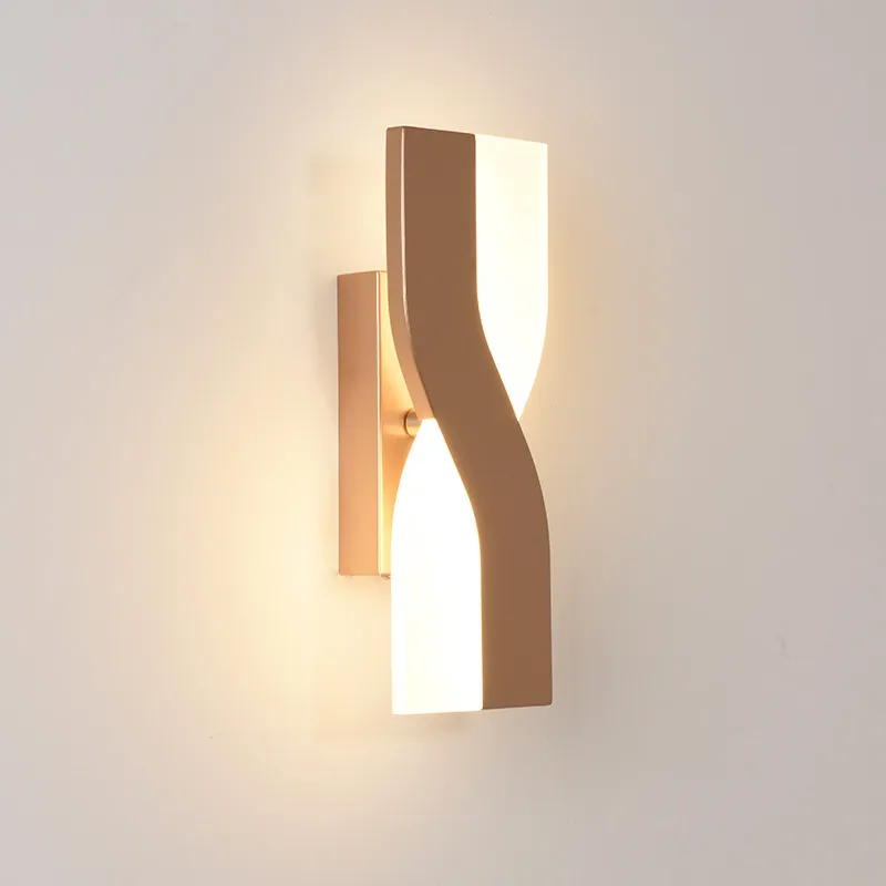

ArtPad Modern Minimalist Bedside Wall Lamps Living Room Bedroom Nordic Rotatable Led Wall Sconce Background Aisle Mirror light