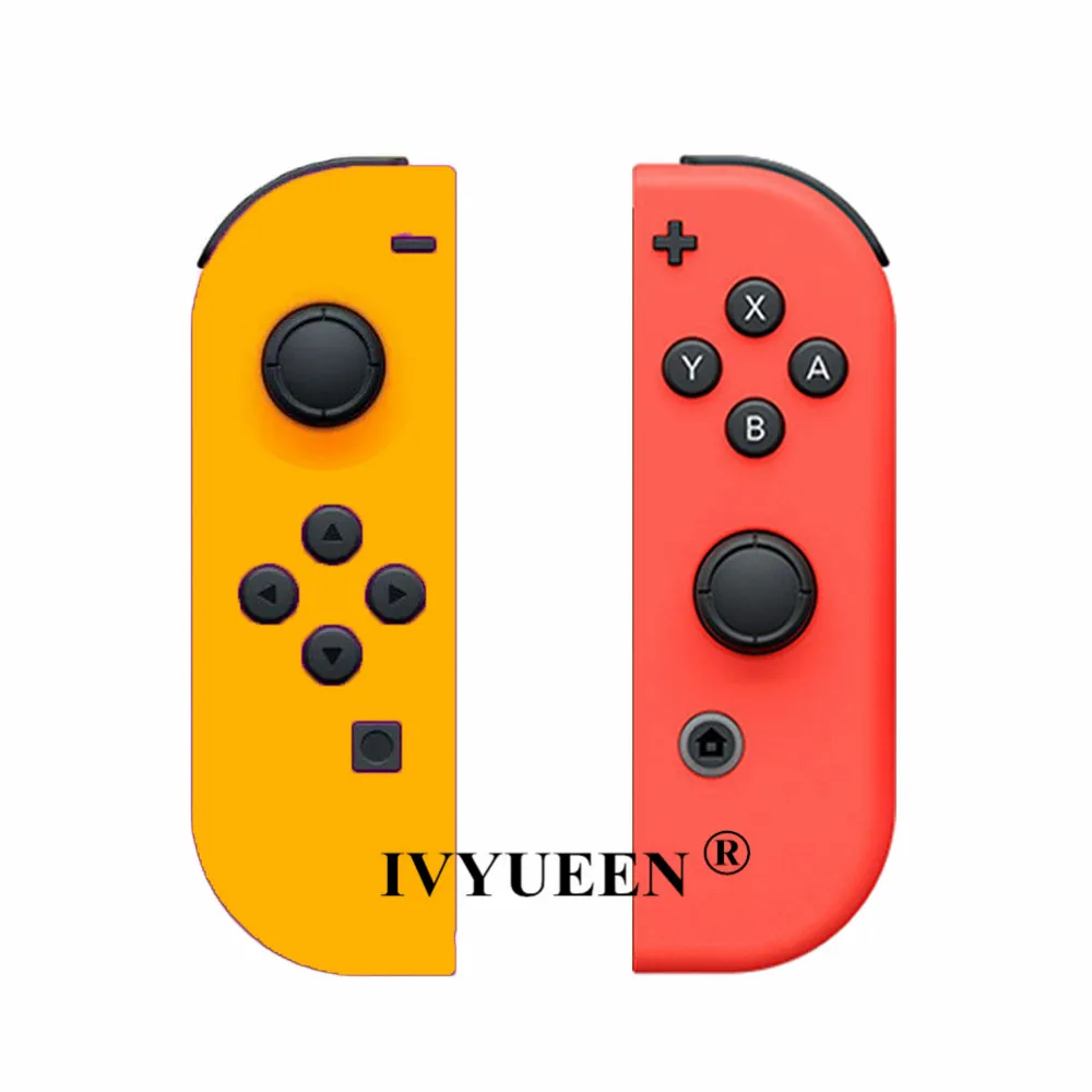 L IVYUEEN 1 пара для Nitendo switch NS JoyCon Joy Con контроллер корпус оболочка чехол для Nintendo doswitch зеленый фиолетовый розовый чехол - Цвет: L