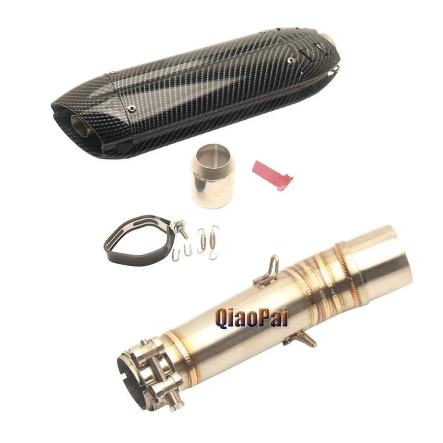 Мотоцикл выхлопной дБ звук Escape глушитель средней трубы без шнуровки для Honda NC700