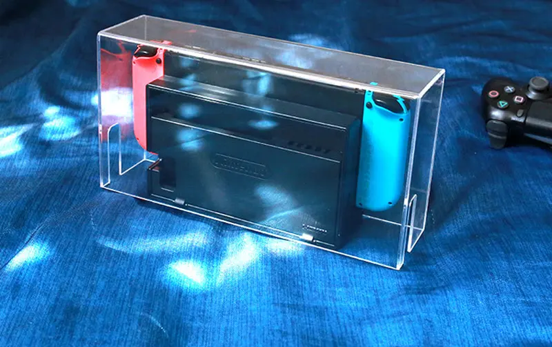 Прозрачный Акриловый чехол пылезащитный с переключателем для переключателя NS