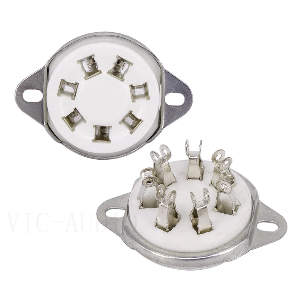 DIY Аудио Аксессуары для усилителей 7 контактов с вакуумными трубками SocketAmplifier