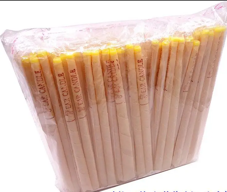 Салон красоты ароматизированные ушные свечи золотые shuang палки ароматные в форме