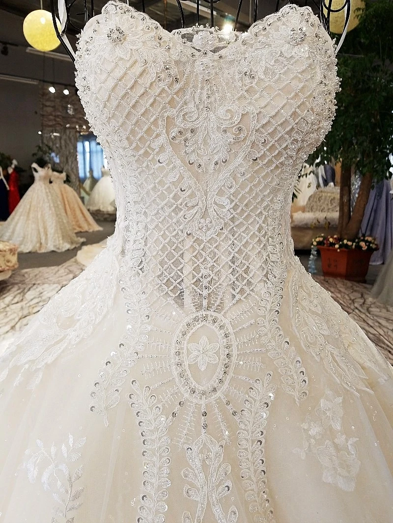 Роскошные свадебные платья цвета слоновой кости без бретелек рукавов на