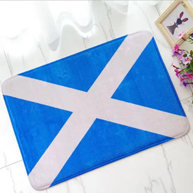 Горячий шотландский Флаг Шотландии Дверной Коврик придверный коврик ковер