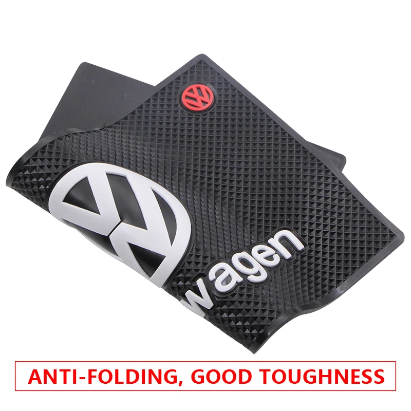 Нескользящий коврик для телефона с логотипом автомобиля нескользящий Volkswagen R Golf 5