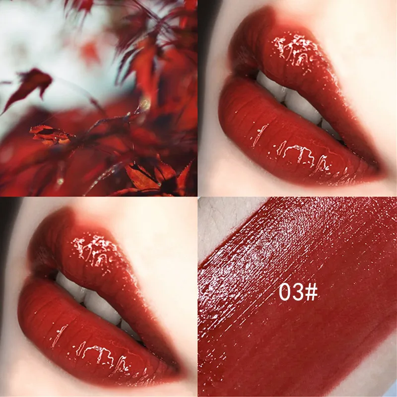 1 шт. жидкая губная помада зеркальная поверхность блеск для губ оттенок 6 цветов