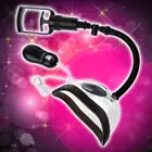 Помпа Вагина и клитор для женщин, вибрирующий для клитора вакуумный насос с дистанционным увеличением сосков, интимные игрушки для взрослых