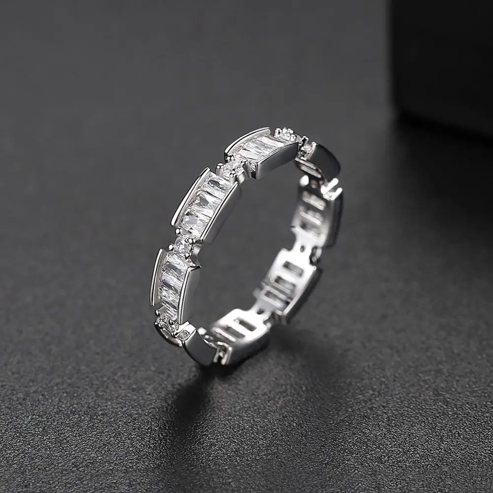 LUOTEEMI новые модные кольца на годовщину вечности для женщин Свадебные обручальные