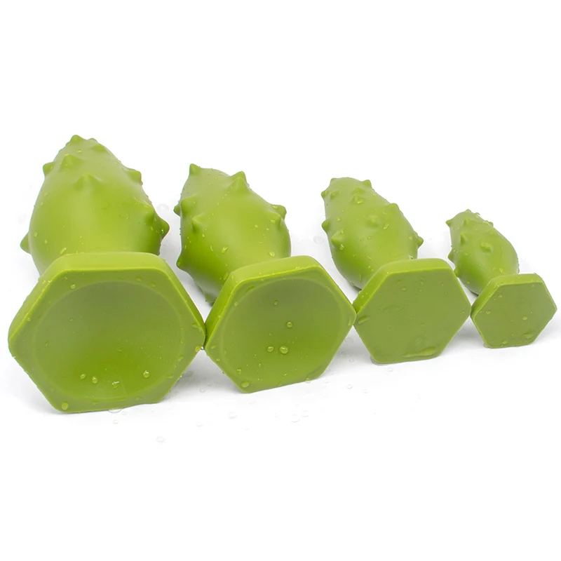 Супер огромная зеленая Анальная пробка с ножом мягкий анальный фаллоимитатор