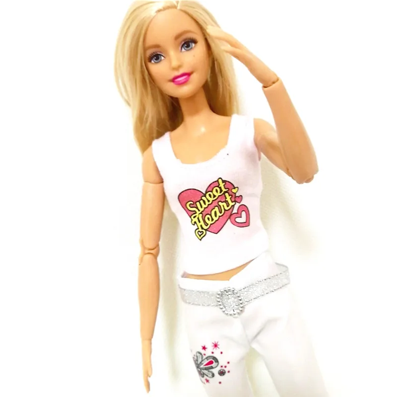 Новинка модное платье комплекты одежды для кукол Барби 30 см BJD FR одежда