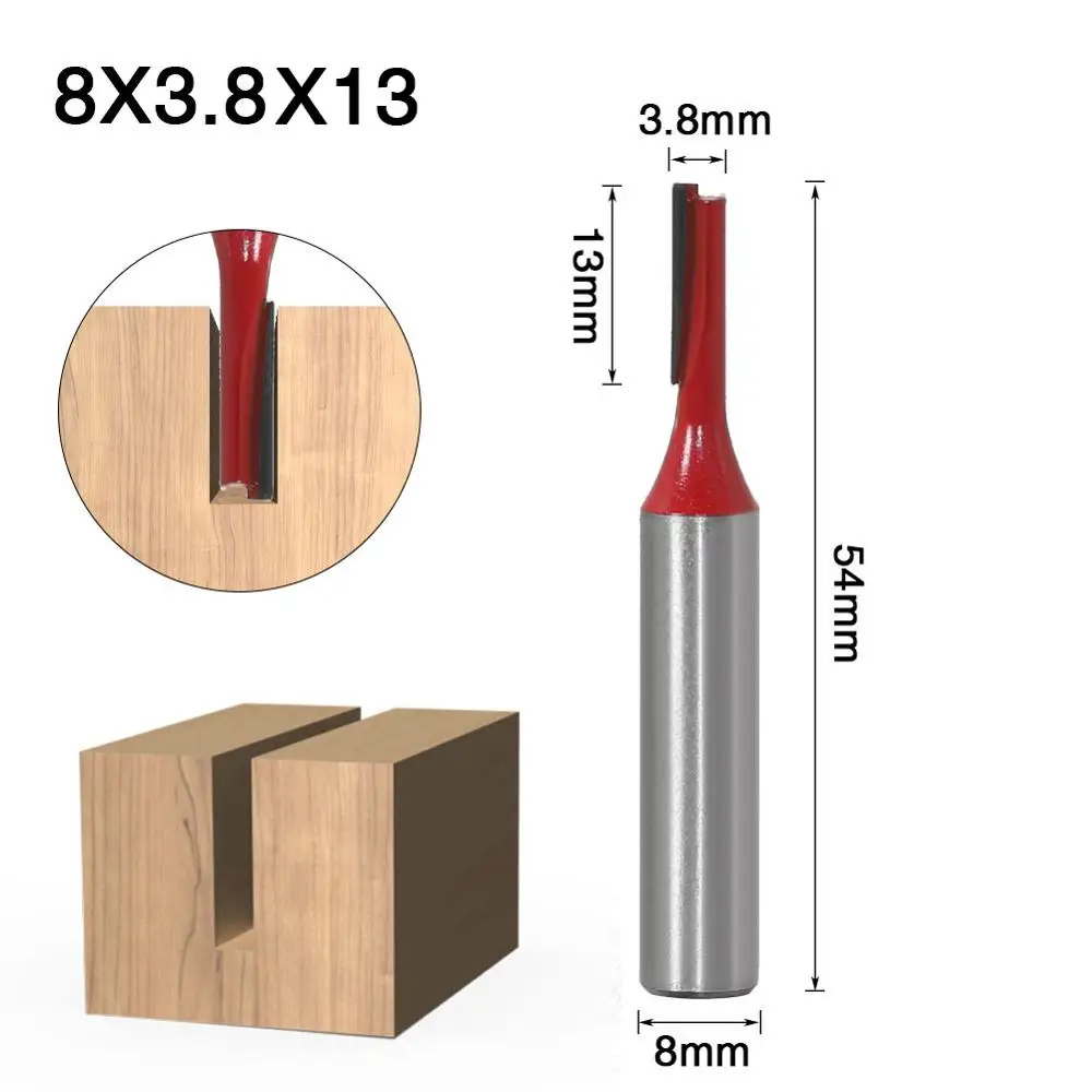 1 шт. 8 мм хвостовик высокое качество прямой/Dado набор фрез 12 Диаметр инструмент для
