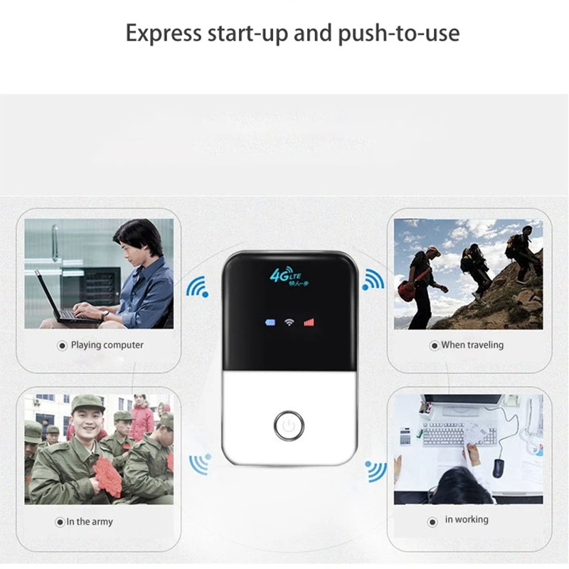 Карманный Wi Fi MF925 1 4G CAT3 мобильный LTE MIFI роутер Мобильный портативный со слотом для