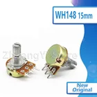 Потенциометр WH148 3Pin 15 мм, 5 шт., B1K B2K B5K B10K B20K B50K B100K B250K B500K B1M 1K 2K 5K 10K 20K 50K 100K 250K 500K 1M