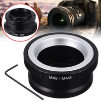 new arrival 1pc high quality lens adapter m42 lens to an micro 43 m43 mft for oly mpus pa nasonic pen lumix g
