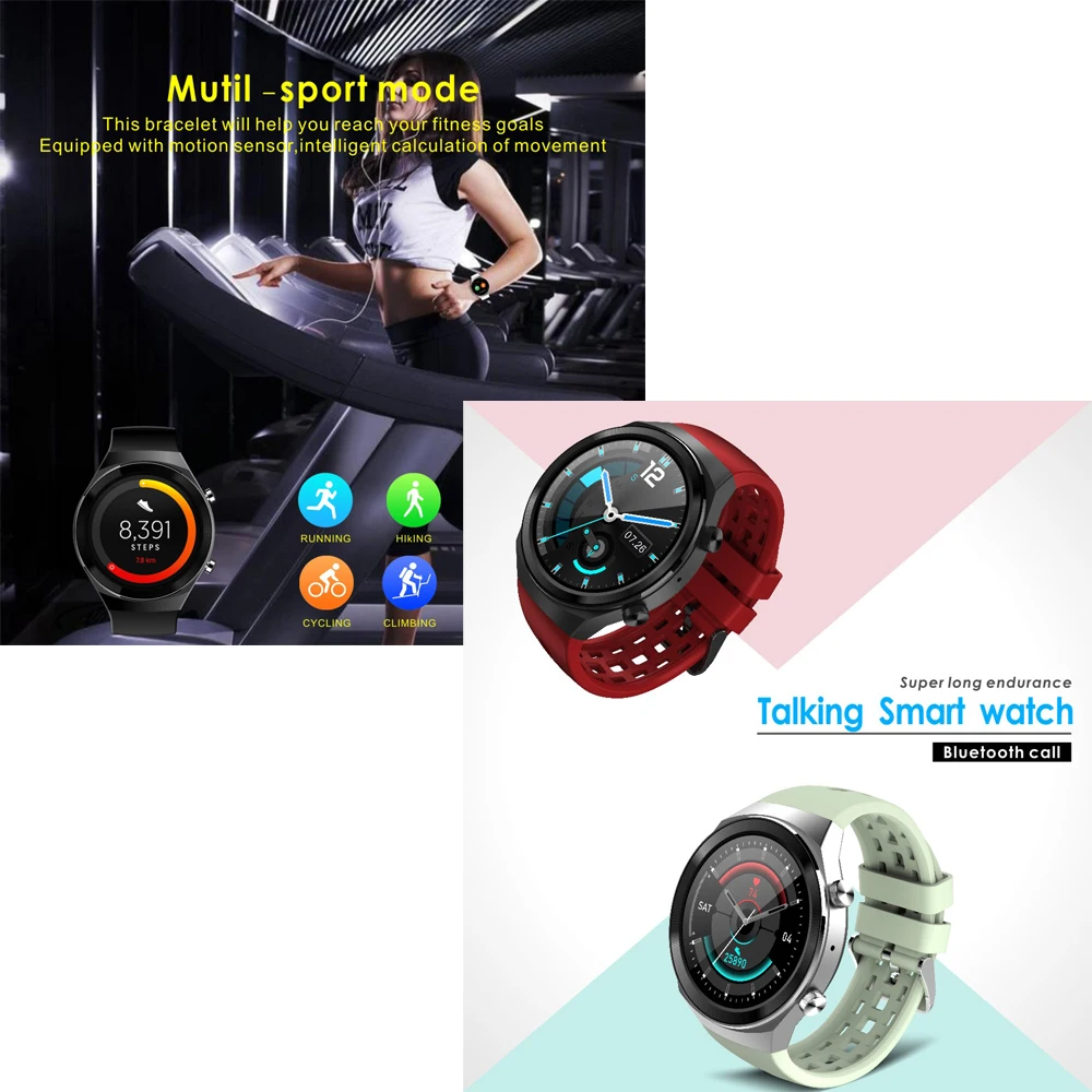 

600mAh 20days use Sport Smart Watches Man Woman Intelligent Smartwatch Fitness Tracker Bracelet Blood Pressure For Android Ios