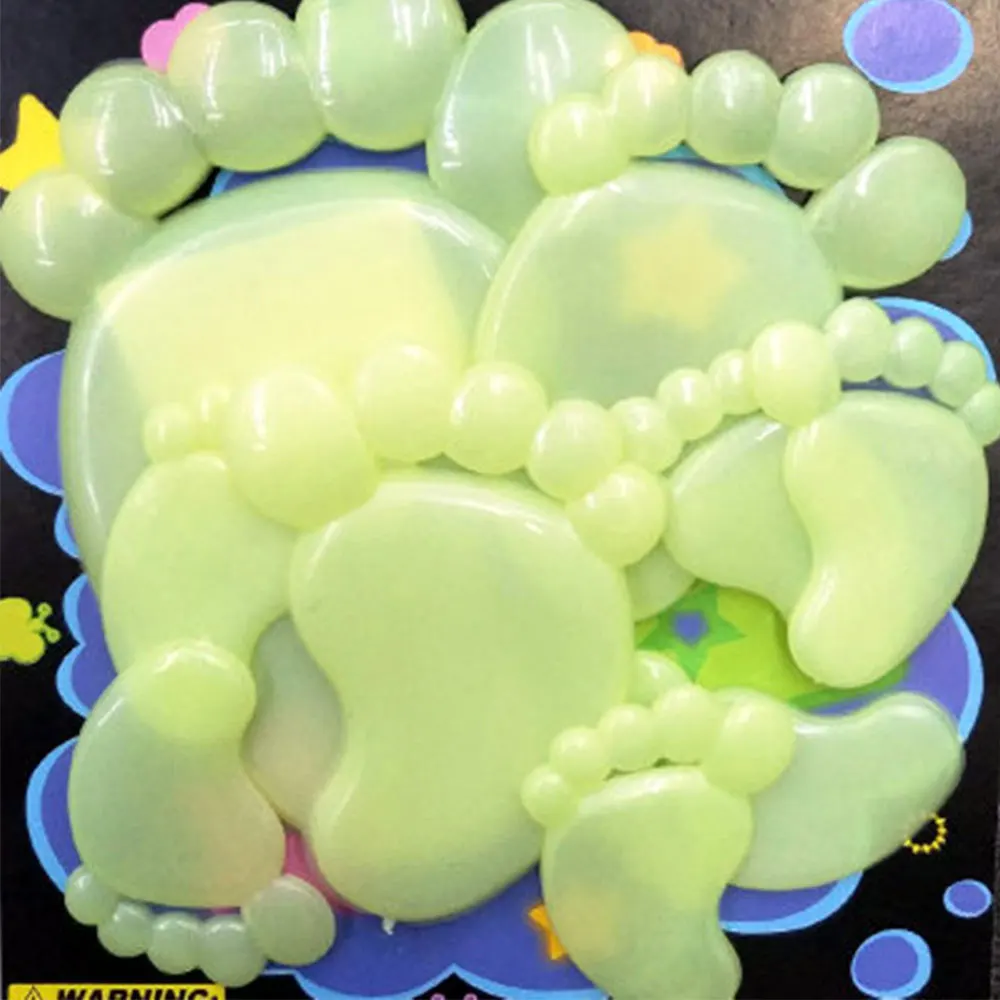 Светящиеся Стикеры флуоресцентные наклейки для спальни настенные обои из смолы 9