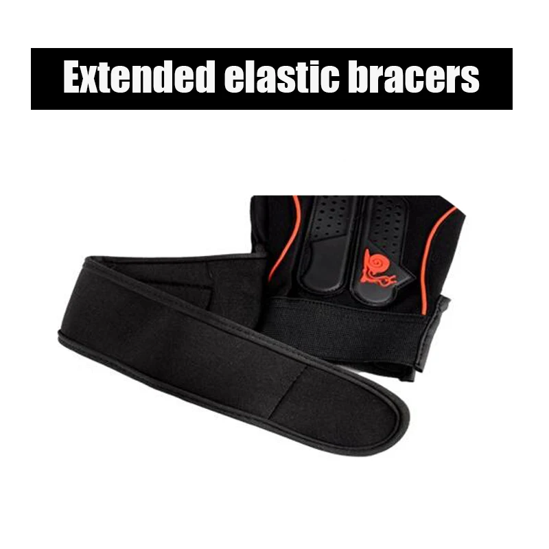 Велосипедные перчатки с открытыми пальцами для тренажерного зала спорта тяжелой