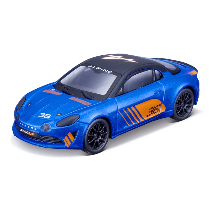 

Bburago 1:43 Alpine A110 Cup static simulation alloy car model toy Collecting gifts boy toys