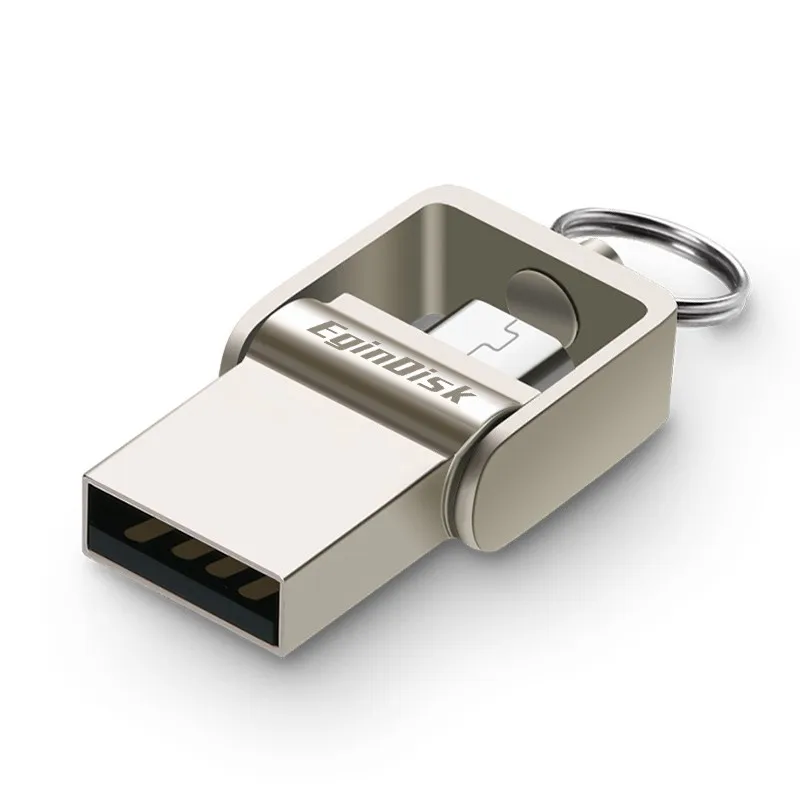 Двойной Флеш накопитель OTG Usb с TYPE C / Micro USB 128 Гб 64 ГБ 32 16 флешка для телефона Android|USB