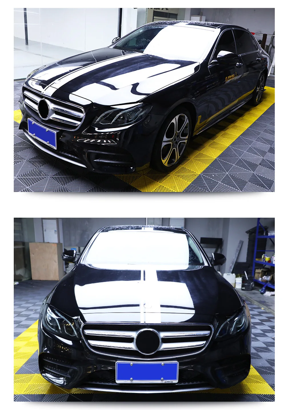 Newest For Mercedes Benz A C E GLC GLA CLA GLS GLE Class W177 W205 W213 Car Headlamps TPU Smoked Black Headlights Protector Film
