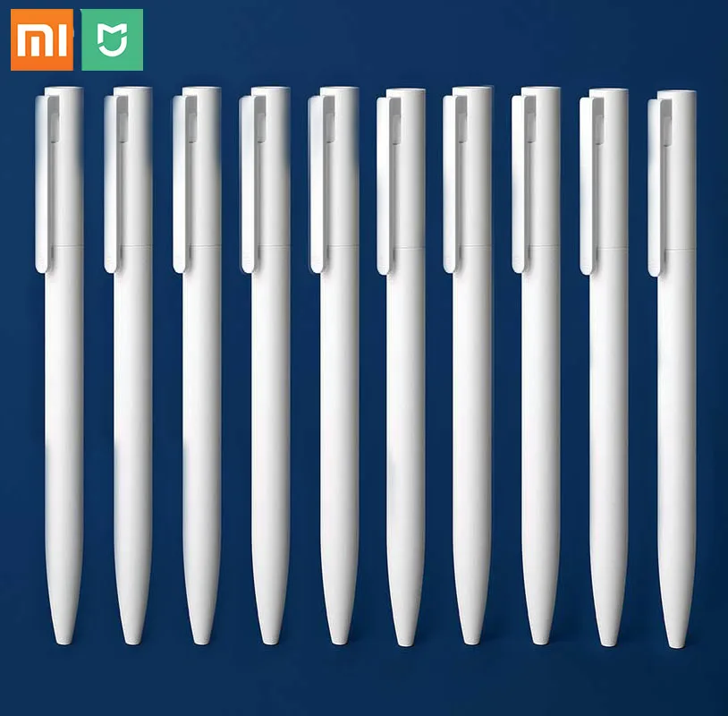 Новинка 2021 оригинальная гелевая ручка xiaomi mijia японская чернильная запасная для