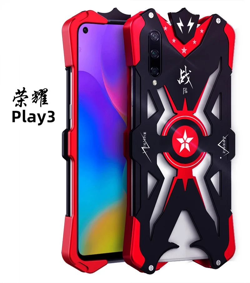 

Чехол-накладка для Huawei Honor Play 3, металлический, алюминиевый