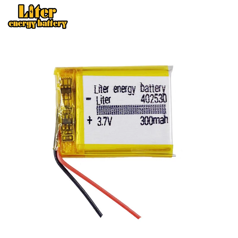 5pcs [SD] 3.7V,300mAH,[402530] Polymer lithium ion / Li-ion battery for TOY,POWER BANK,GPS,mp3,mp4,cell phone,speaker