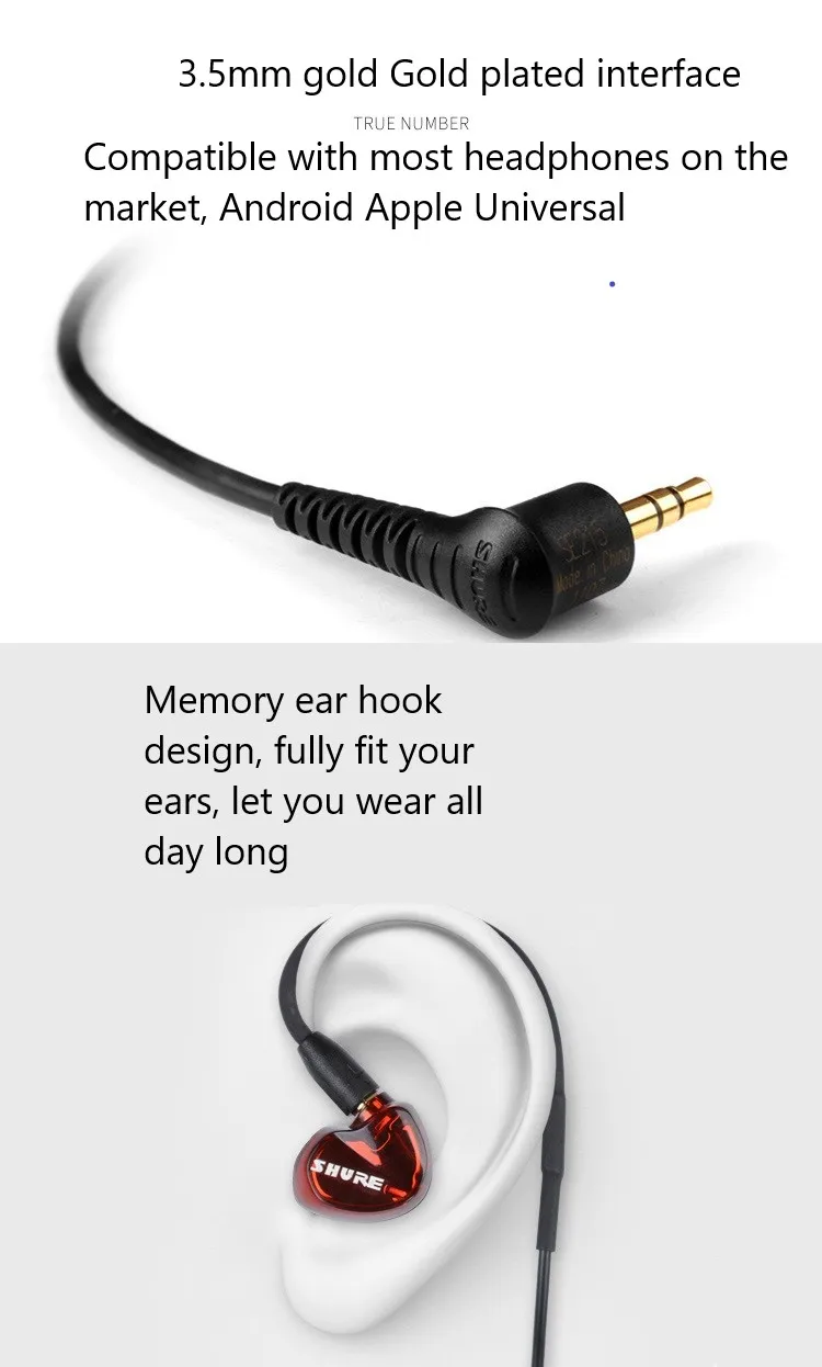 Аудио кабель для наушников Shure Se215 Se535 425 Se846 кабель для наушников Высокое качество золотое покрытие интефейс MMCX кабель для наушников
