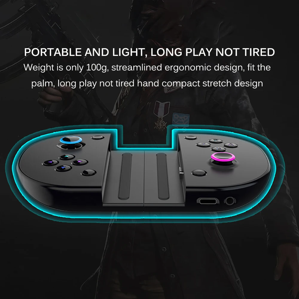 Новый игровой контроллер с быстрой зарядкой типа c + держатель для телескопа