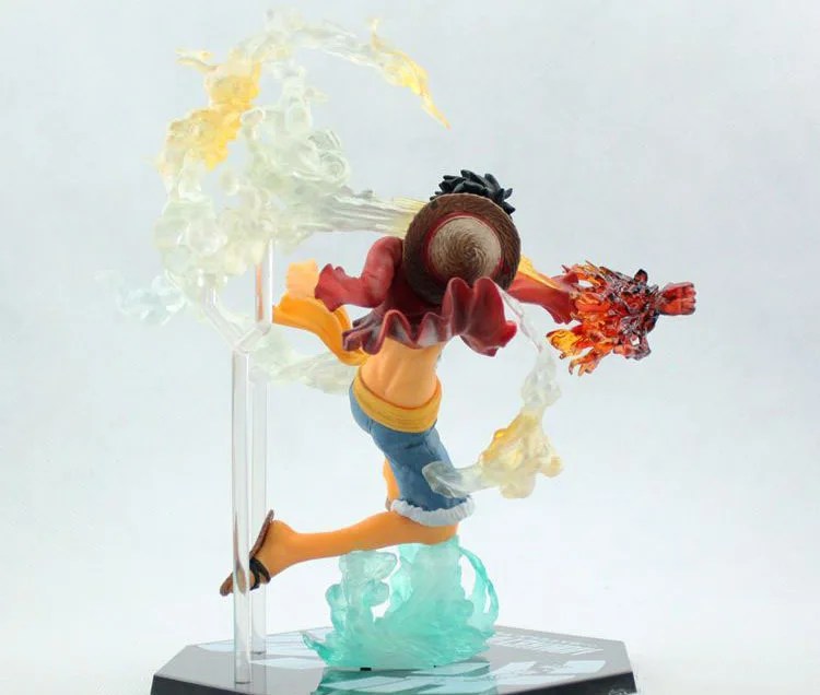 One Piece Monkey D Luffy Battle Ver. Фигурка героя в коробке милые игрушки куклы мультяшная