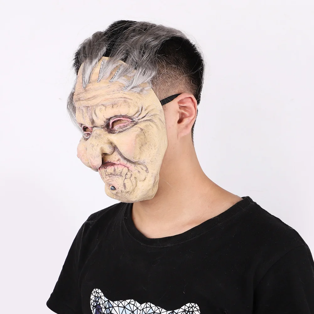 Косплей Хэллоуин Зомби Маска карнавальный костюм зомби ужасная маска Маскарад