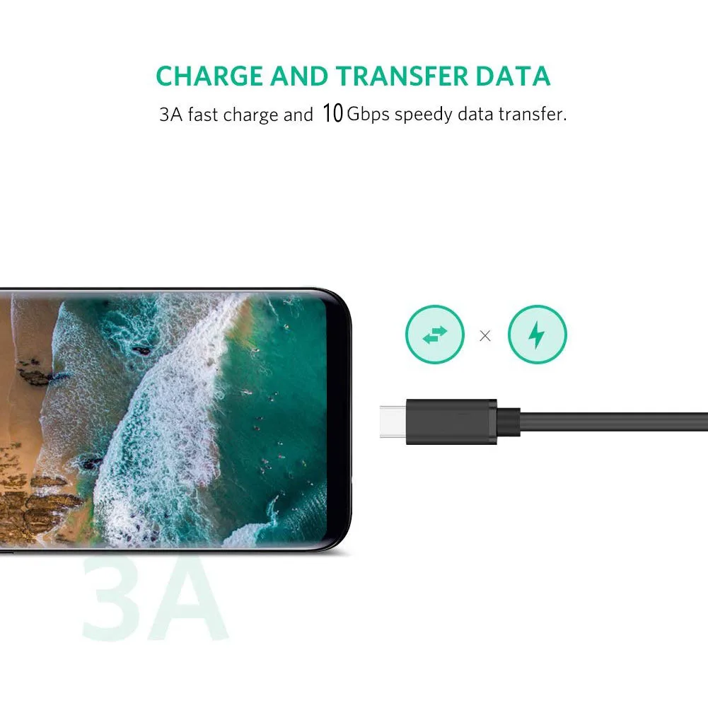 Кабель-удлинитель USB Type-C 50 см 10 Гбит/с | Электроника