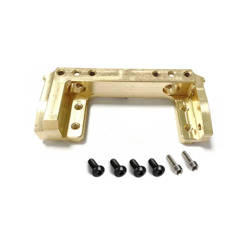 1 шт. 85 г латунный передний бампер крепление стенд для Сервомотора 1/10 RC Гусеничный