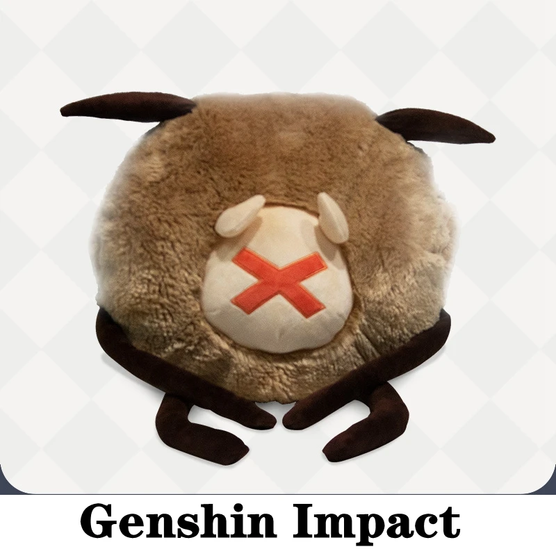 

Game Genshin Impact Tcho-Tcho Plush Warm Pillow Doll 36cm Project Monster Cartoon Cosplay Accessories Props