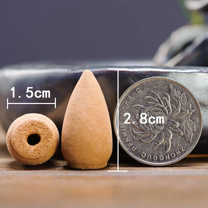 F 40 шт./кор. цветочный Ладан конус для Арома лампа башня аксессуары ванной комнаты