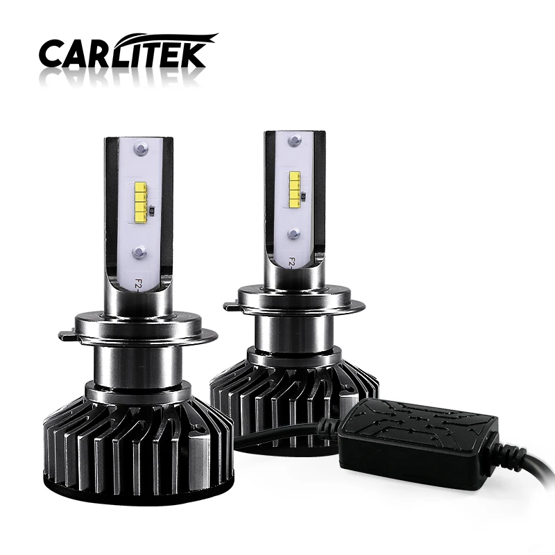 CARLitek 12V 4 сторонняя светодиодная H7 H4 светодиод Turbo Авто головной светильник лампа