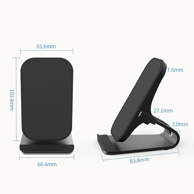 Подставка для телефона 9 В беспроводное зарядное устройство держатели с быстрой