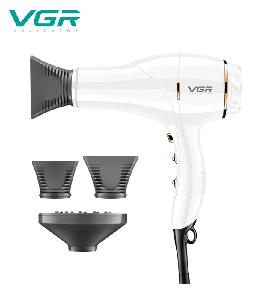 

Профессиональный мощный Фен для волос VGR/ V409, быстрая укладка, фен с регулировкой горячего и холодного воздуха, инструменты для парикмахерск...