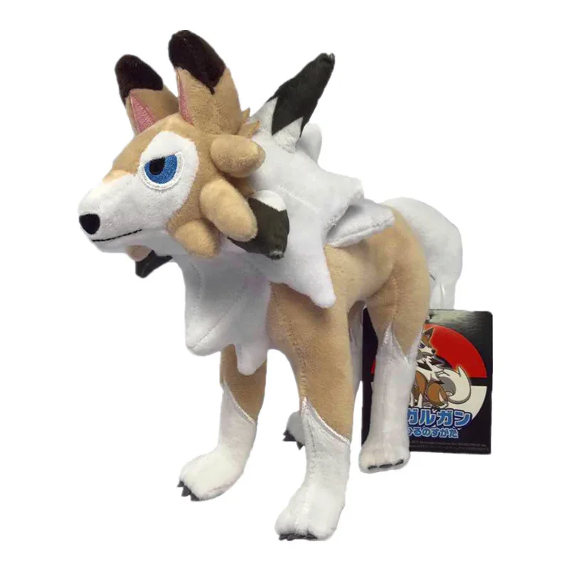 Игрушка плюшевая в виде покемона игрушка Зверюшка Lycanroc дневное время суток
