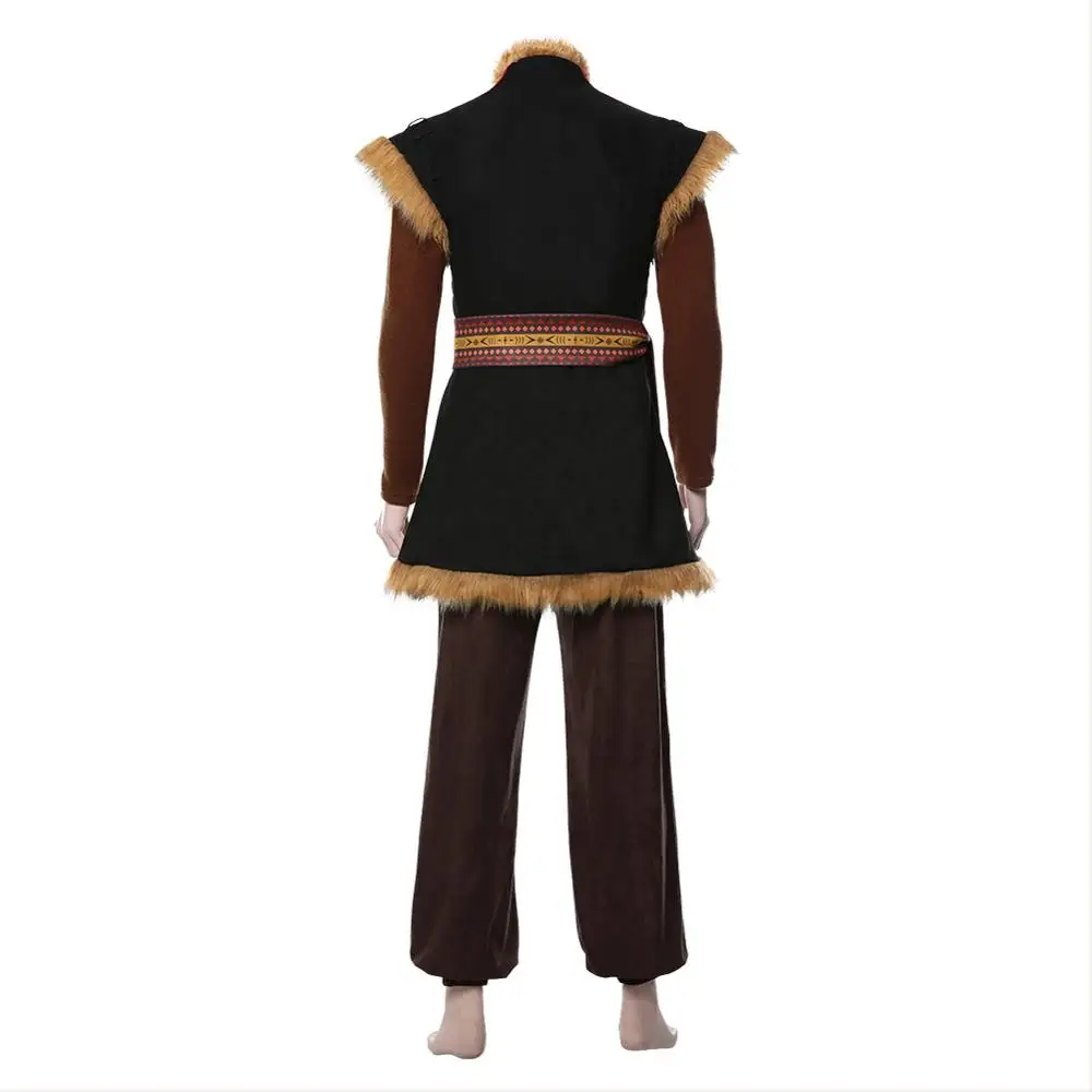 

Snow Queen Prince Kristoff Cosplay Costume Full Set Oliver Queen outfit Adult Men Women Carnival Costume