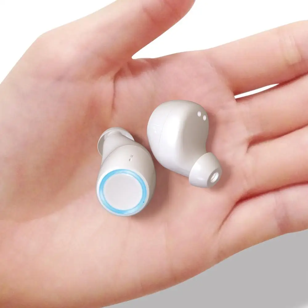 MIJIA TWS ME V5 Bluetooth наушники с двойной ручкой мини Беспроводные спортивные наушники сенсорные наушники-вкладыши bluetooth-гарнитура