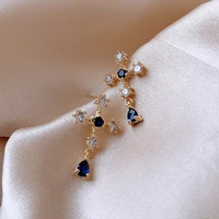 new fashion all match earrings new trendy temperament french ear jewelry simple cross earrings for women 2020 jewelry