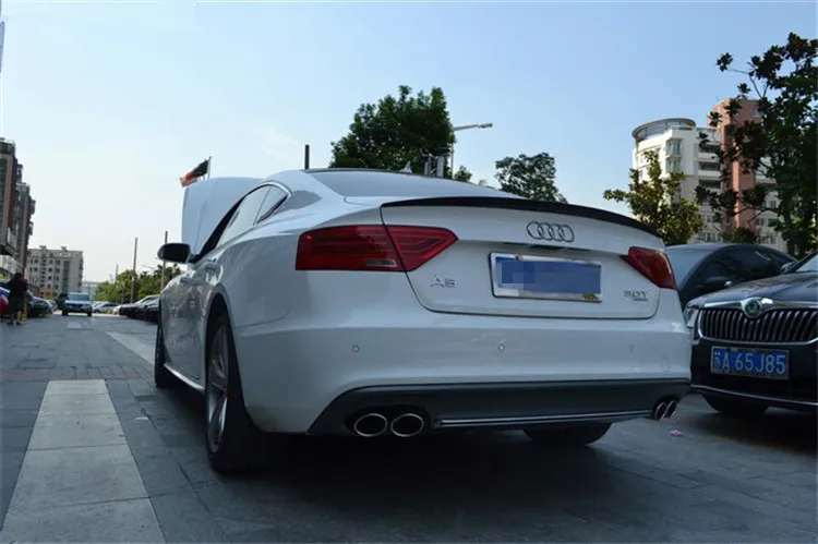 Спойлер для Audi A5 2007-2014 C спойлер ACKXV из АБС-пластика автомобильное заднее крыло