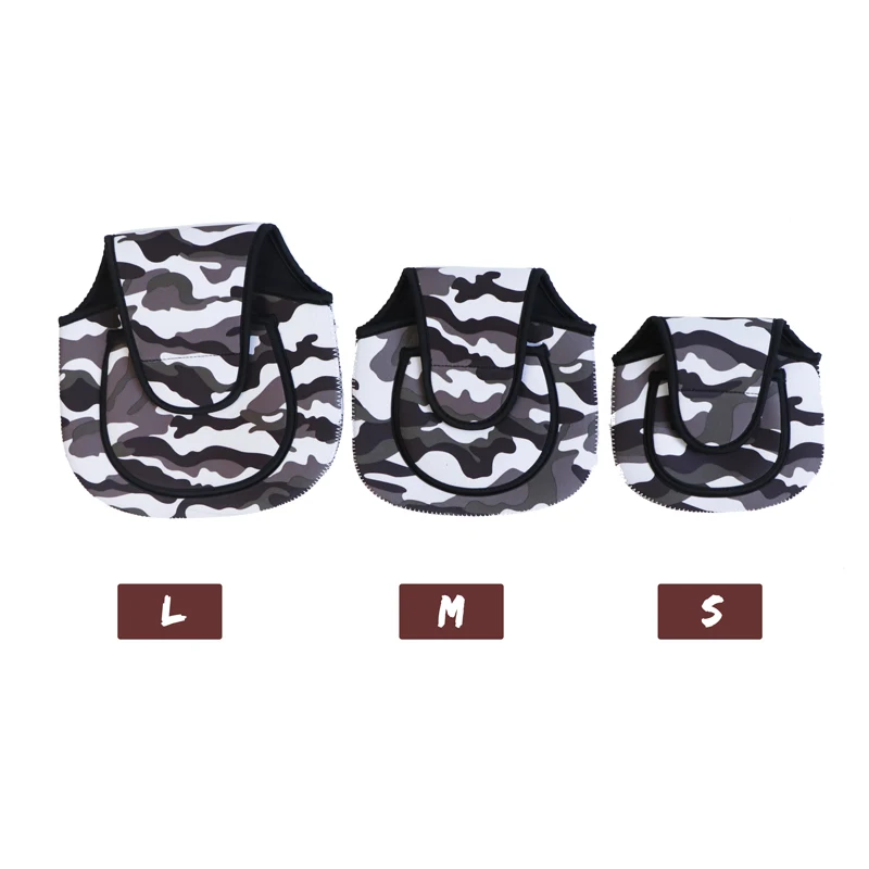 Водонепроницаемая сумка для рыболовной катушки камуфляжная спиннинга защитный