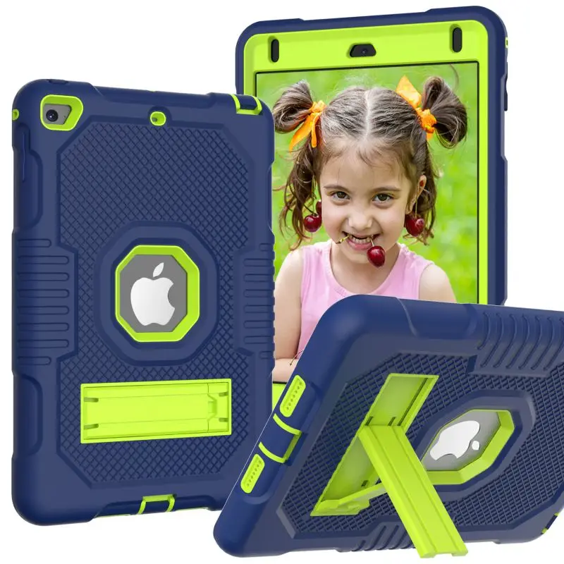 

Heavy Duty Armour Shockproof Hard PC Soft Silicone Skin Back Cover Case For IPad Mini 5 4 7.9" Tablet Funda Capa #S